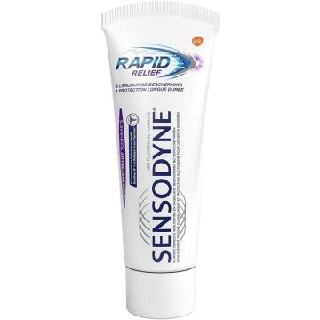 SENSODYNE RAPID RELIEF (SENSODYNE) RAPID RELIEF TANDPASTA TUBE 75 ML