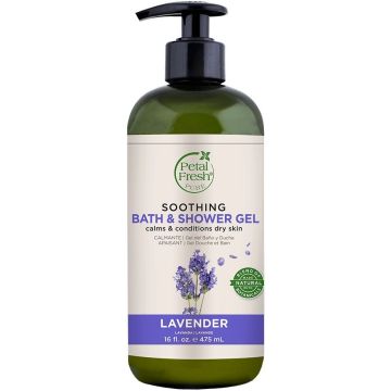 PETAL FRESH SOOTHING LAVENDER BATH & SHOWER GEL DOUCHEGEL 475 ML