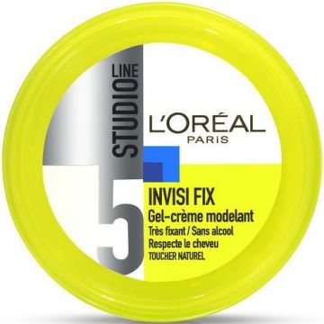 L'OREAL STUDIO LINE INVISI FIX (L'OREAL) INVISI FIX 24H MODELING GEL-CREAM POT 150 ML