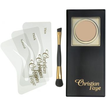 CHRISTIAN FAYE SEMI PERMANENT EYEBROW MAKEUP KIT IRID TAUPE SET 1 STUK