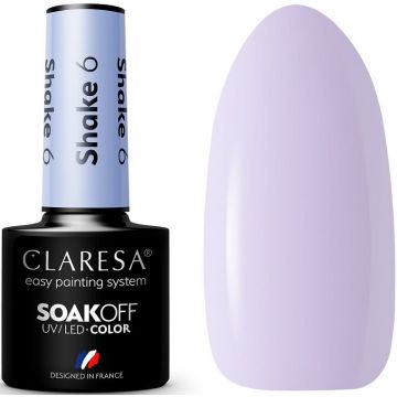 CLARESA COLOR SOAK OFF SHAKE 06 UV/LED GELLAK POTJE 5 GRAM