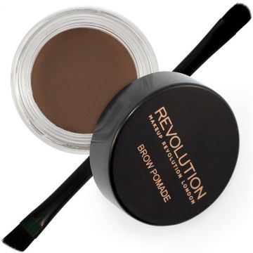 REVOLUTION BROW POMADE DARK BROWN DOOSJE 2,5 GRAM