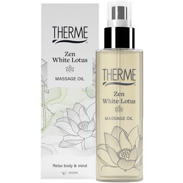 THERME ZEN WHITE LOTUS MASSAGE OIL MASSAGEOLIE 125 ML