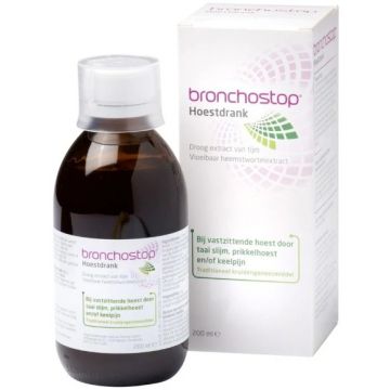 BRONCHOSTOP HOESTDRANK FLES 200 ML
