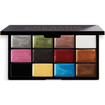 REVOLUTION CREATOR REVOLUTION SFX METALLIC FACE PAINT PALETTE DOOSJE 12 GRAM