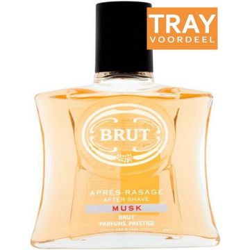 BRUT MUSK AFTERSHAVE 4 X 100 ML