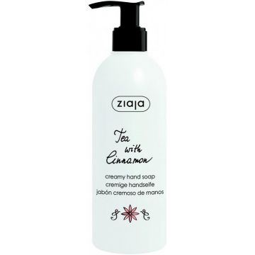 ZIAJA TEA WITH CINNAMON CREAMY HAND SOAP HANDZEEP POMP 270 ML