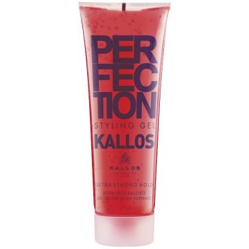 KALLOS PERFECTION ULTRA STRONG HOLD STYLING GEL TUBE 250 ML