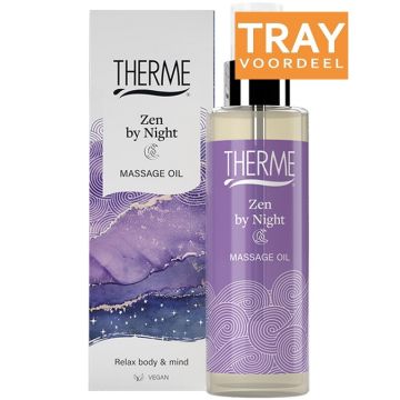 THERME ZEN BY NIGHT MASSAGE OIL MASSAGEOLIE 6 X 125 ML