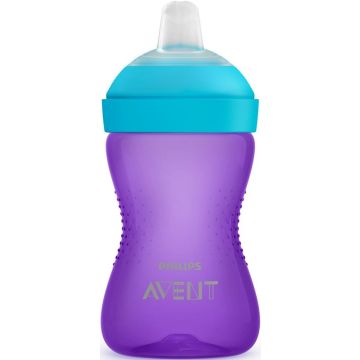 PHILIPS AVENT 9 MAANDEN+ PAARSE LEKVRIJE TUITBEKER 300 ML 1 STUK