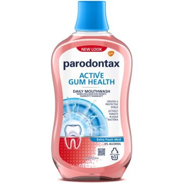 PARODONTAX ACTIVE GUM HEALTH (PARODONTAX) ACTIVE GUM HEALTH EXTRA FRESH MINT MONDWATER FLACON 500 ML