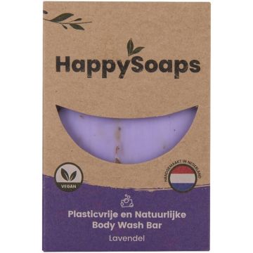 HAPPYSOAPS LAVENDEL BODY WASH BAR 100 GRAM