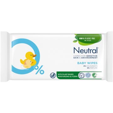 NEUTRAL BABY WIPES BILLENDOEKJES PAK 52 STUKS