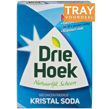 DRIEHOEK KRISTAL SODA TRAY 6 X 600 GRAM
