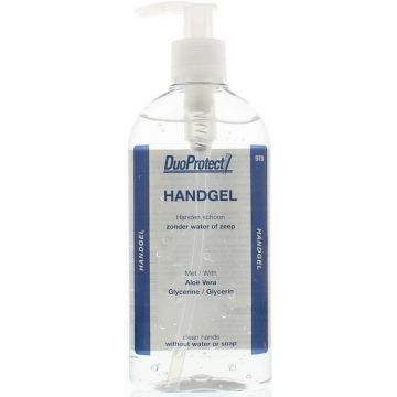 DUOPROTECT HANDGEL 75% ALCOHOL POMP 250 ML