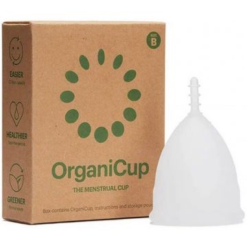 ORGANICUP MENSTRUATIECUP MAAT B DOOSJE 1 STUK