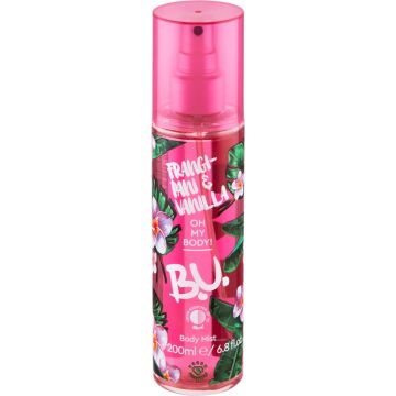 B.U. FRANGIPANI & VANILLA BODY MIST SPRAY 200 ML