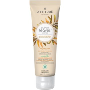 ATTITUDE SUPER LEAVES VOLUME & SHINE NATURAL CONDITIONER CREMESPOELING TUBE 240 ML