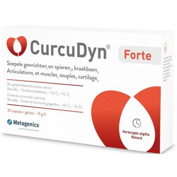 METAGENICS CURCUDYN FORTE CAPSULES DOOSJE 30 STUKS