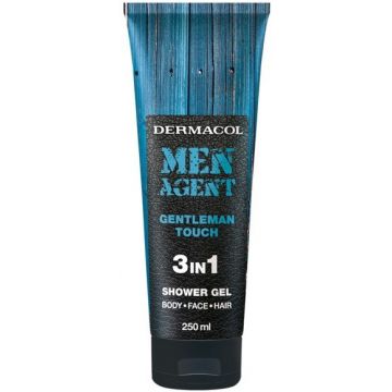 DERMACOL MEN AGENT GENTLEMAN TOUCH SHOWER GEL DOUCHEGEL TUBE 250 ML