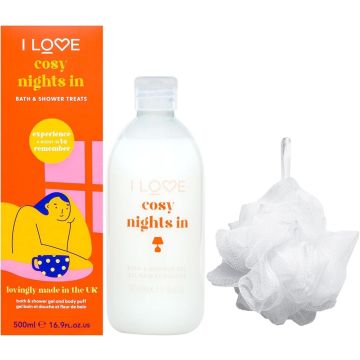 I LOVE COSY NIGHTS IN GESCHENKSET 1 STUK