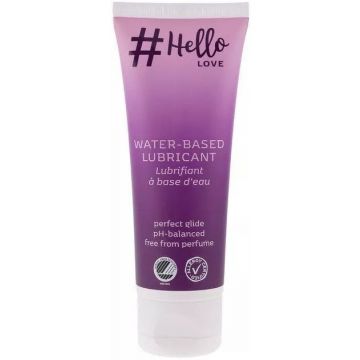 DERMA HELLO LOVE WATER-BASED LUBRICANT GLIJMIDDEL TUBE 75 ML