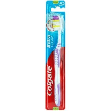 COLGATE EXTRA CLEAN (COLGATE) EXTRA CLEAN MEDIUM TANDENBORSTEL PAK 1 STUK