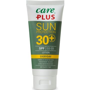 CARE PLUS SUN PROTECTION SPF 30+ EVERYDAY SUN LOTION ZONNEBRAND TUBE 100 ML