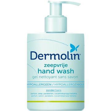 DERMOLIN ZEEPVRIJE HAND WASH POMP 200 ML
