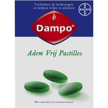 DAMPO ADEM VRIJ PASTILLES DOOSJE 20 STUKS