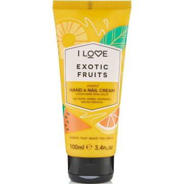 I LOVE EXOTIC FRUITS HAND & NAIL CREAM HANDCREME 100 ML