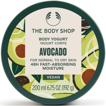 THE BODY SHOP AVOCADO (THE BODY SHOP) AVOCADO BODY YOGURT BODYCREME POT 200 ML