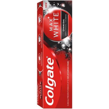 COLGATE MAX WHITE (COLGATE) MAX WHITE CHARCOAL TANDPASTA TUBE 75 ML