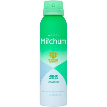 MITCHUM UNSCENTED WOMEN DEODORANT SPRAY SPUITBUS 150 ML