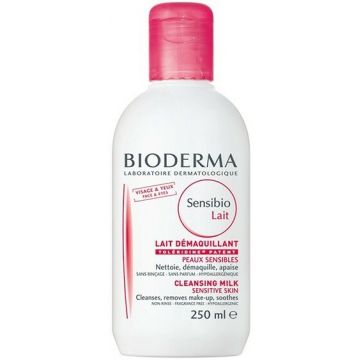 BIODERMA SENSIBIO (BIODERMA) SENSIBIO CLEANSING MILK SENSITIVE SKIN REINIGINGSMELK FLACON 250 ML