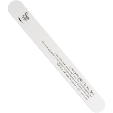 PEGGY SAGE 2 WAY NAIL FILE FINE WHITE 400/400 NAGELVIJL 1 STUK