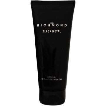 JOHN RICHMOND BLACK METAL WOMAN SENSUAL BATH AND SHOWER GEL DOUCHEGEL 200 ML