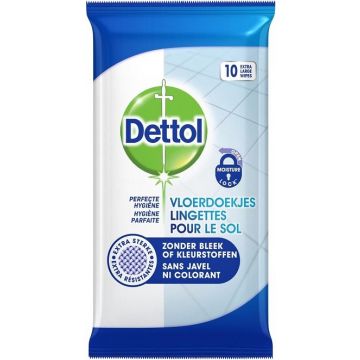 DETTOL VLOERDOEKJES PAK 10 STUKS
