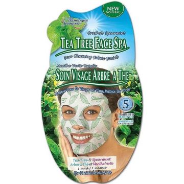 MONTAGNE JEUNESSE TEA TREE FACE SPA GEZICHTSMASKER ZAKJE 1 STUK