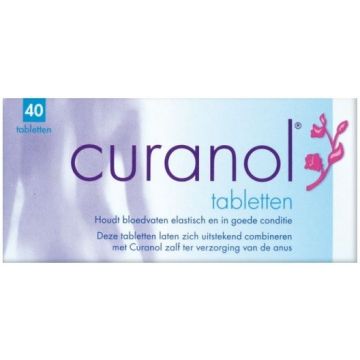 CURANOL TABLETTEN DOOSJE 40 STUKS