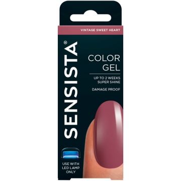 SENSISTA VINTAGE SWEET HEART COLOR GEL GELLAK NAGELLAK POTJE 7,5 ML