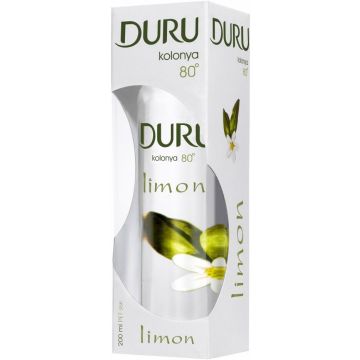 DURU KOLONYA 80 C LIMON (DURU) KOLONYA 80 C LIMON EDC FLES 200 ML