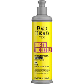 TIGI BED HEAD BIGGER THE BETTER LIGHTWEIGHT VOLUME CONDITIONER CREMESPOELING 300 ML