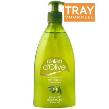 DALAN D'OLIVE (DALAN) D'OLIVE OLIVE OIL LIQUID SOAP VLOEIBARE ZEEP TRAY 12 X 300 ML