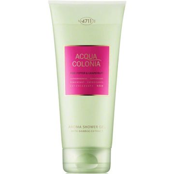 4711 ACQUA COLONIA PINK PEPPER & GRAPEFRUIT SHOWER GEL DOUCHEGEL TUBE 200 ML