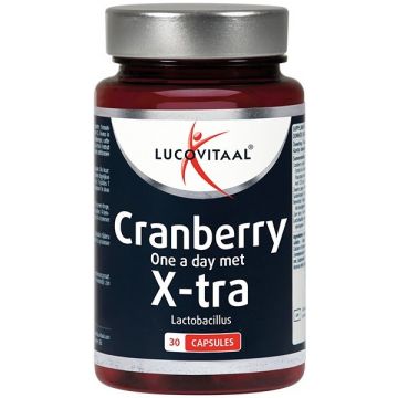 LUCOVITAAL CRANBERRY X-TRA CAPSULES POT 30 STUKS