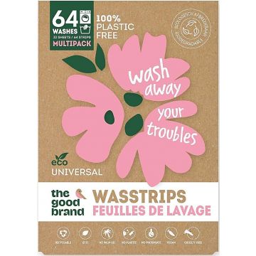 THE GOOD BRAND WASSTRIPS DOOSJE 64 STUKS