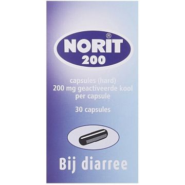NORIT 200 CAPSULES (HARD) DOOSJE 30 STUKS