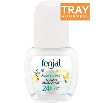 FENJAL SENSITIVE CREAM DEODORANT DEODORANT ROLLER TRAY 6 X 50 ML