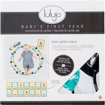 LULUJO BABY'S FIRST YEAR MON PETIT COEUR 1 STUK